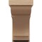 Ekena Millwork 7"W x 14"D x 14"H Classic Bryant Rough Cedar Woodgrain TimberThane Corbel, Primed Tan CORUR07X14X14BRYRCPR - alternate 4